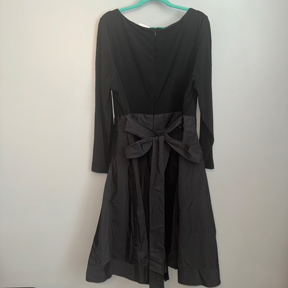 EUC Lauren Ralph Lauren Jersey & Taffeta Party Cocktail Dress Size 22W - Picture 6 of 8